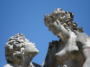 Liebespaar Skulptur Liebespaar Skulptur