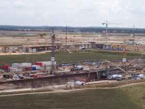 Flughafen BBI im Bau Flughafen BBI im Bau