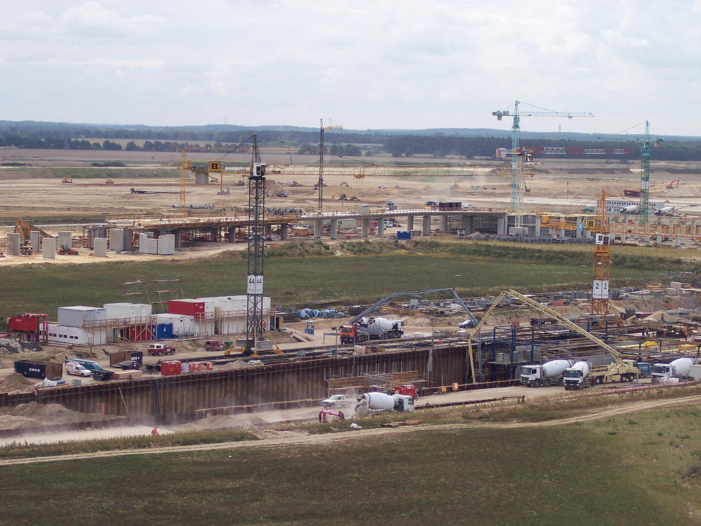 Flughafen BBI im Bau