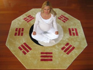 Tao-Teppich als Meditationsunterlage Tao-Teppich als Meditationsunterlage