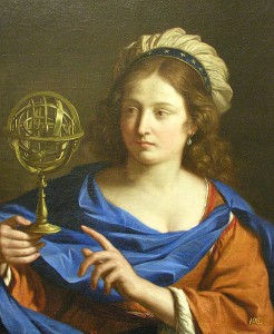 Guercino: Personification of Astrology (1650-55) Guercino: Personification of Astrology (1650-55)