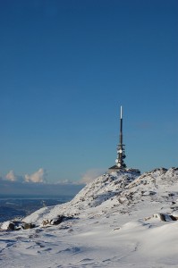 Elektrosmog ist überall: Mobilfunk Sendemast in Bergen, Norwegen Elektrosmog ist überall: Mobilfunk Sendemast in Bergen, Norwegen