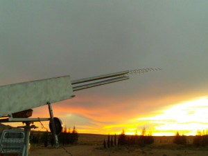 Der Cloud Buster im Einsatz Der Cloud Buster im Einsatz