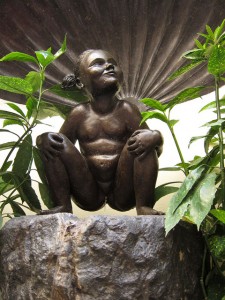 "Jeanneke Pis" - berühmte Brunnenfigur in Brüssel "Jeanneke Pis" - berühmte Brunnenfigur in Brüssel
