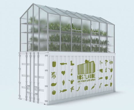 Die Rostlaube: Containerfarm für urbane Landwirtschaft Die Rostlaube: Containerfarm für urbane Landwirtschaft