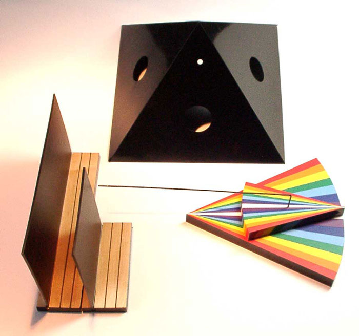 Radionisches Farbprojektor System