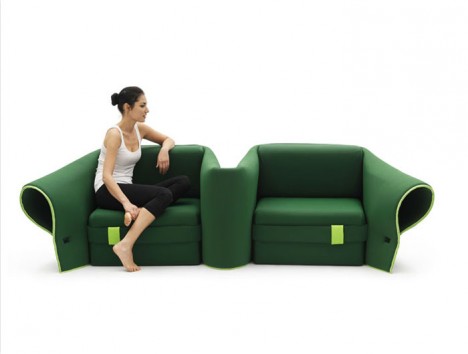 Multifunktionalität auf die Spitze getrieben: Sosia - das wandlungsfähigste Sofa der Welt