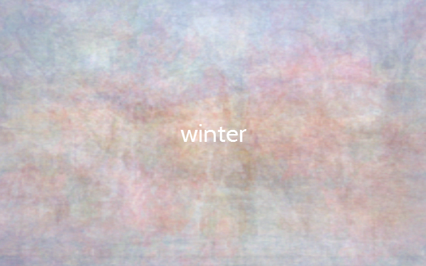 Die Farben im Winter (Bildquelle: thecolorof.com)
