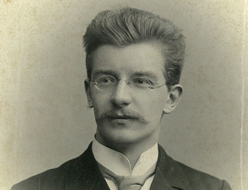 Richard Wilhelm als junger Mann Richard Wilhelm als junger Mann