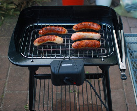 Ideal für den Balkon: Ein einfacher Elektrogrill