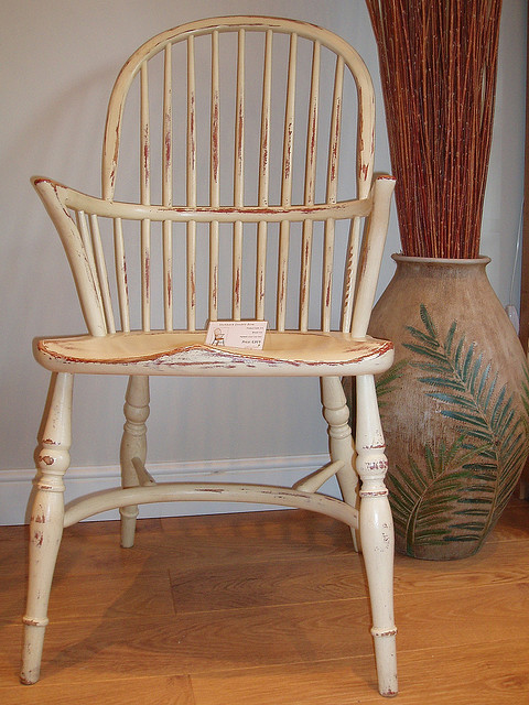 Windsor "Stickback-Chair", traditioneller Stablehnenstuhl aus Warwickshire, England
