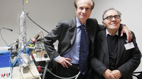 Die Erfinder des E-Cat: Andrea Rossi und Sergio Focardi aus Italien