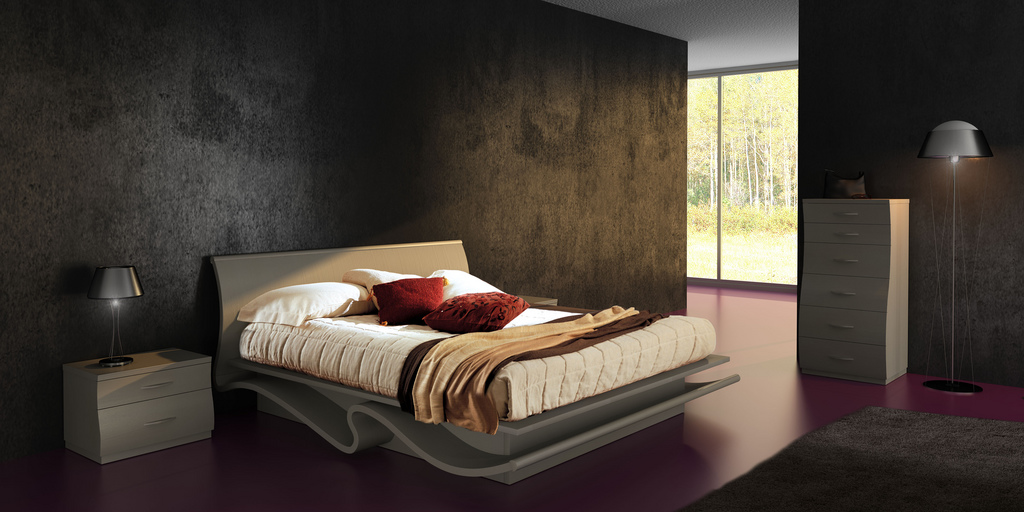 Das Schlafzimmer sollte klar und übersichtlich sein und dennoch Geborgenheit bieten