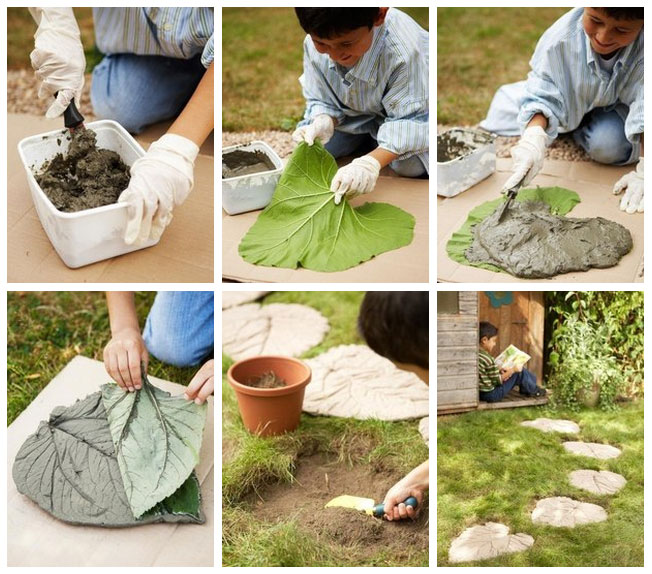Gartenweg kreativ gestalten: so einfach kann es gehen!