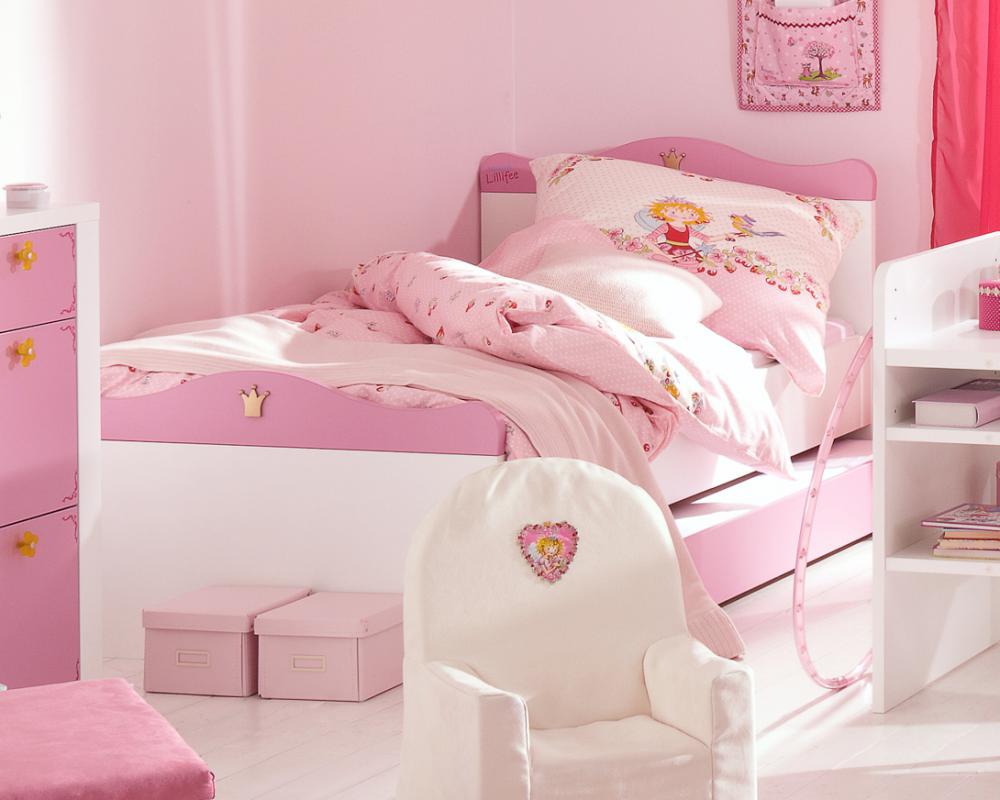 Jugendzimmer im Prinzessin-Lillifee-Stil