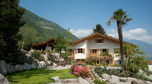 Der 450 Jahre alte Oberglunigerhof in Tscherms bei Meran gilt als einer der schönsten Bauernhöfe Südtirols