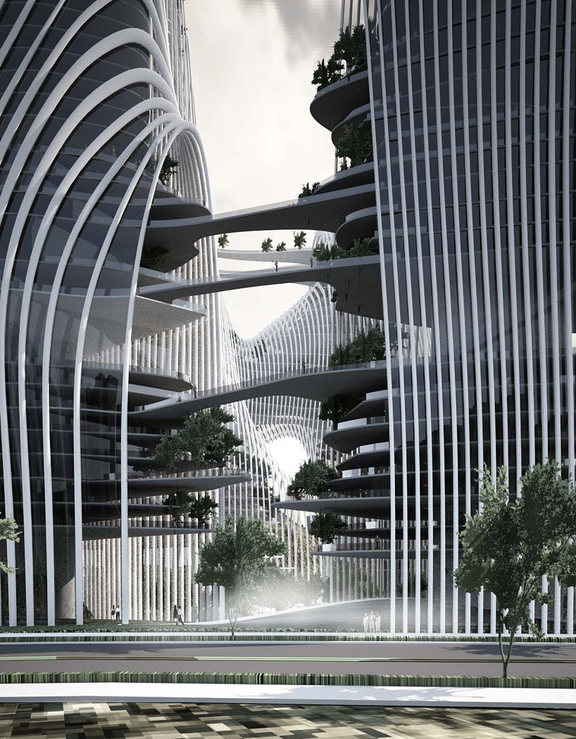 Ma Yansong Konzept ist ein Gegenentwurf zu den anonymen Hochhausbauten in den chinesischen Megacities