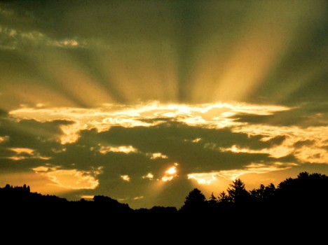 Sonnenaufgang, Foto (C) Irmgard Brottrager