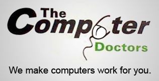 Die Assoziationskraft des Logos von "The Computer Doctors" hat schon so manchen Kunden zum Schmunzeln gebracht