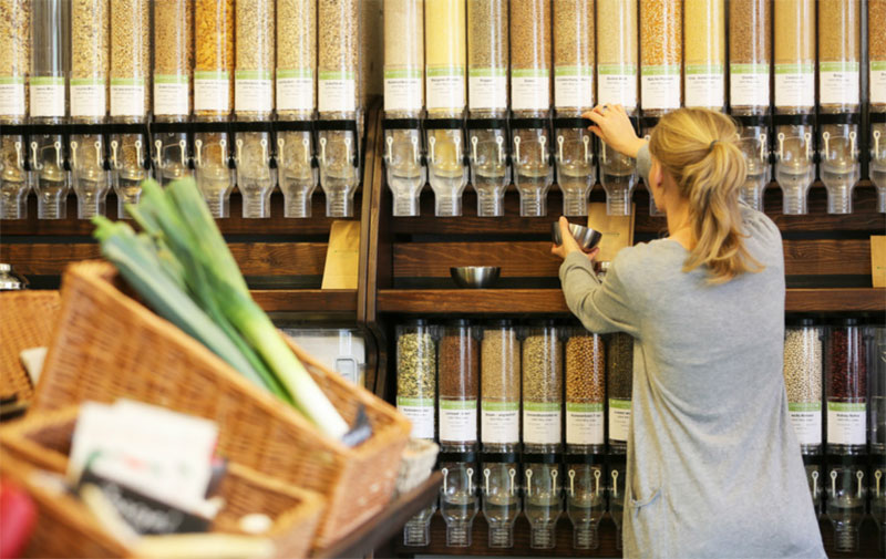 In Kiel bereits Realität: Ein Supermarkt ohne Verpackungen