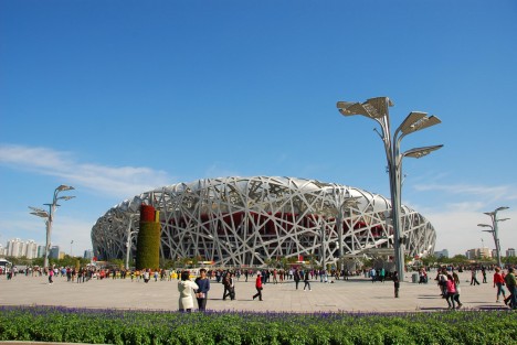 Musterbeispiel bionischer Architektur? Bird's Nest - Beijing National Stadium