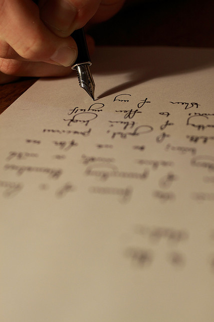 Werden immer seltener: Handschriftliche Nachrichten und Briefe