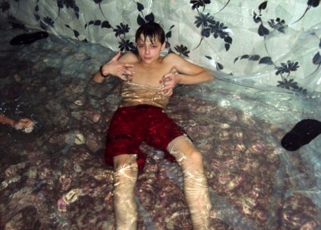 Wohnzimmer-Swimming-Pool - Bild 1