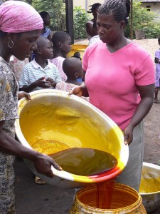 Palmölproduktion in Ghana