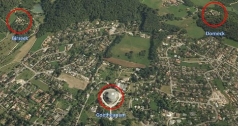Lage des Goetheanums
