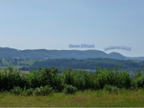 Landschaftliche "Gestalt" von Landskron/Blauen