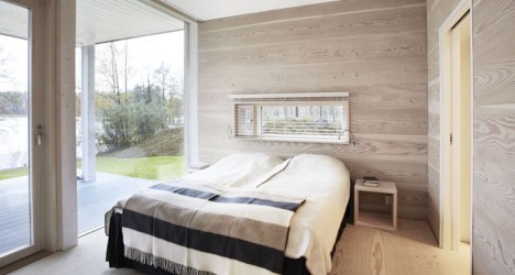 Schlafzimmer mit Terrasse, Foto © POLARLIFEHAUS