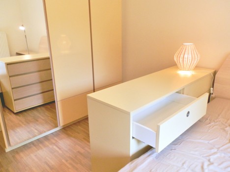 Schlafzimmer TonInTon, Foto (C) Irmgard Brottrager