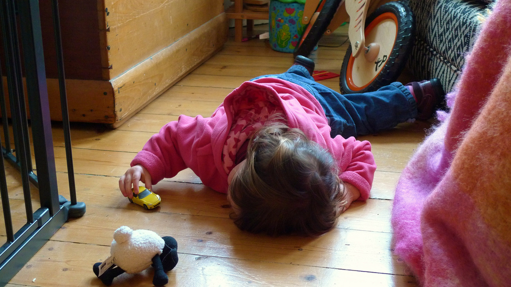 Natürlich wohnen: Holzfußboden im Kinderzimmer