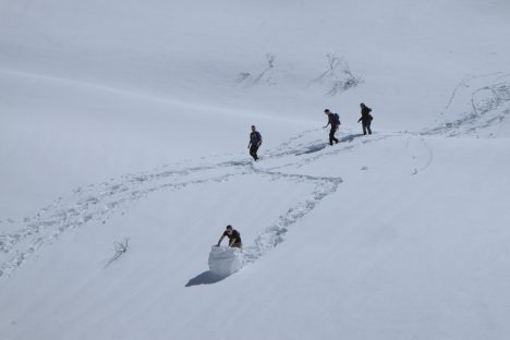 Aus einem Schneeball wird eine Lawine, Foto (C) Faldrian. / flickr