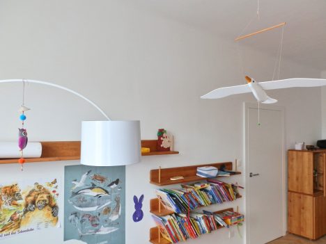 Blick in ein Kinderzimmer, Raum(mit)gestaltung + Foto (C) Irmgard Brottrager