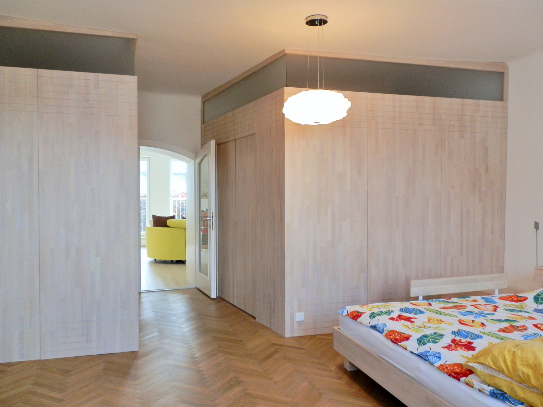 Blick Richtung Wohnzimmer, Raum(mit)gestaltung + Foto (C) Irmgard Brottrager