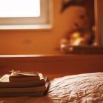 Bücher im Schlafzimmer