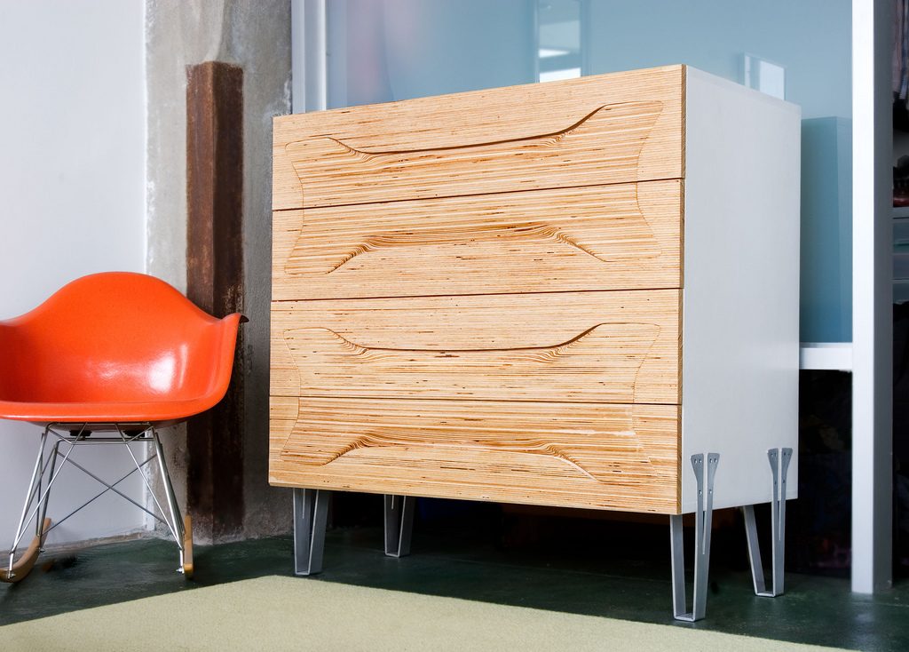 Ladenschrank mit sehr ungewöhnlichen Griffleisten, Foto (C) Associated Fabrication flickr CC BY 2.0
