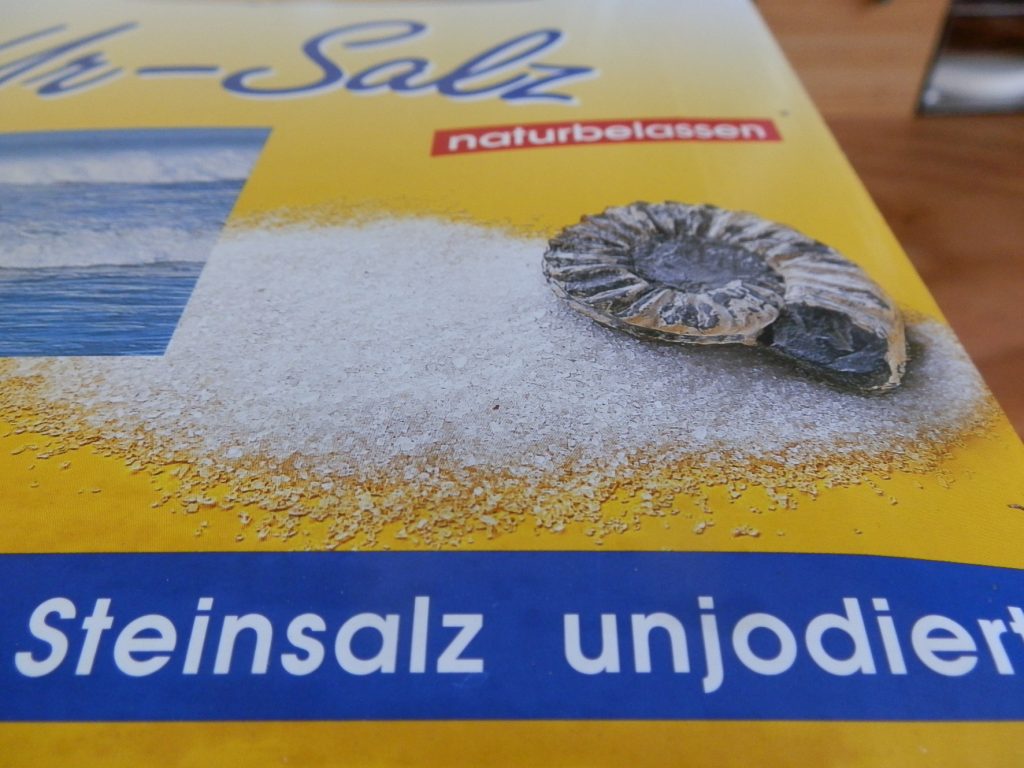 Naturbelassenes Steinsalz enthält natürliches Jod. Foto (C) Irmgard Brottrager