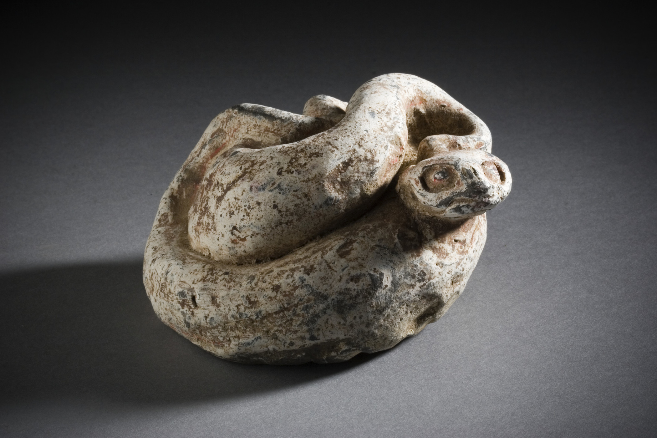 Schlange - Chinesisches Tierkreiszeichen, Skulptur aus der Yuan Dynastie, China, 1279-1368